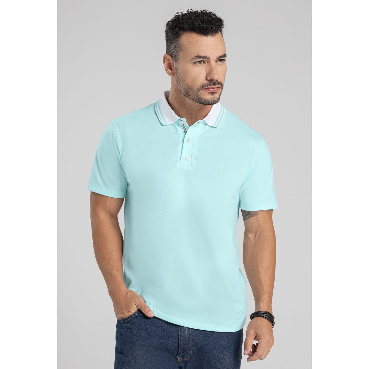 MARKETING PERSONAL - Polo Hombre Cristal Mp 7098