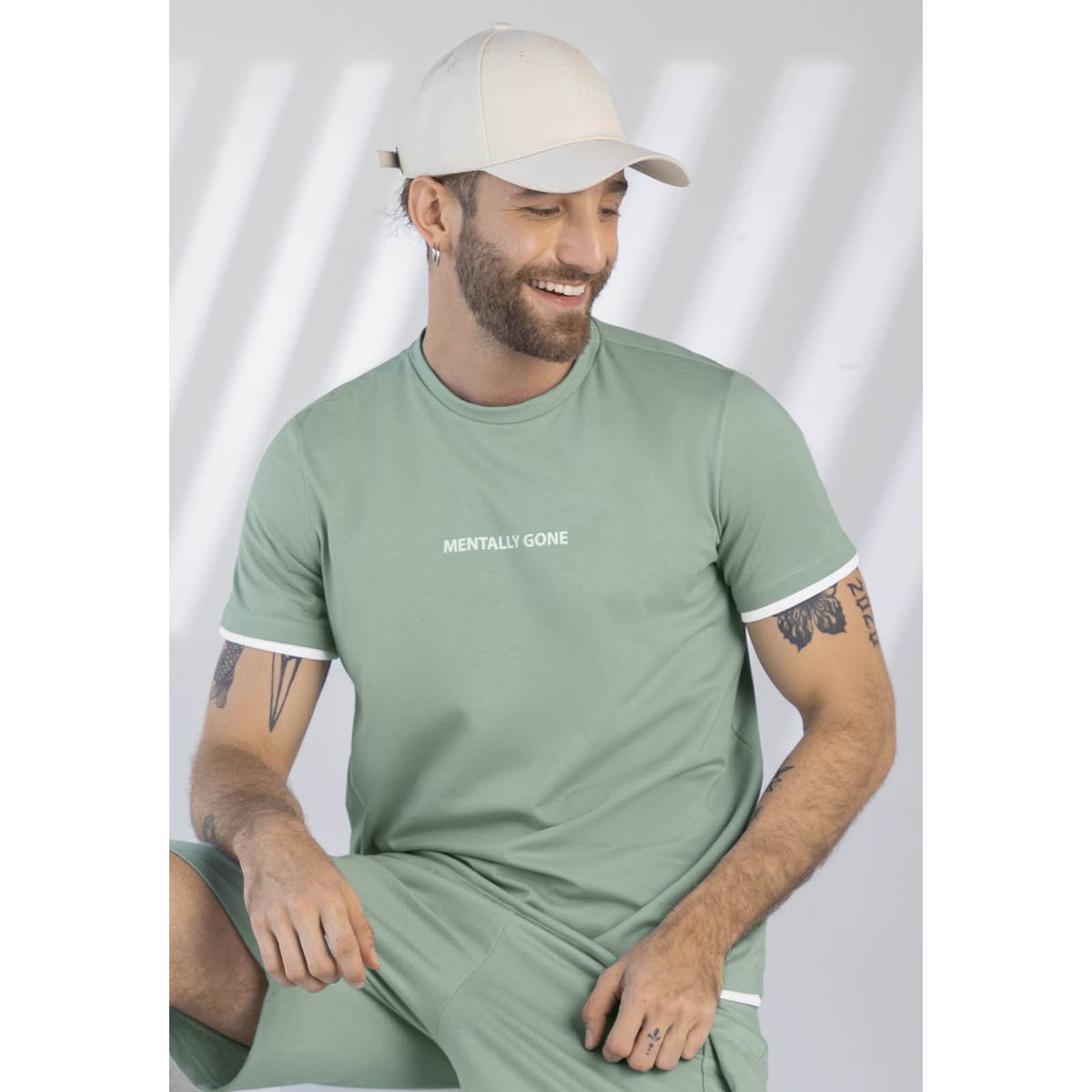 RUTTA - Camiseta Hombre Verde Oliva Rutta 1900