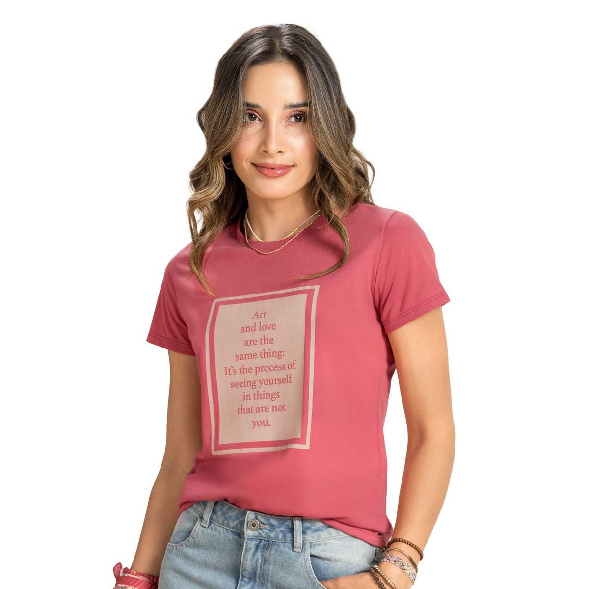 RUTTA - Camiseta Mujer Rosa Rutta 100177