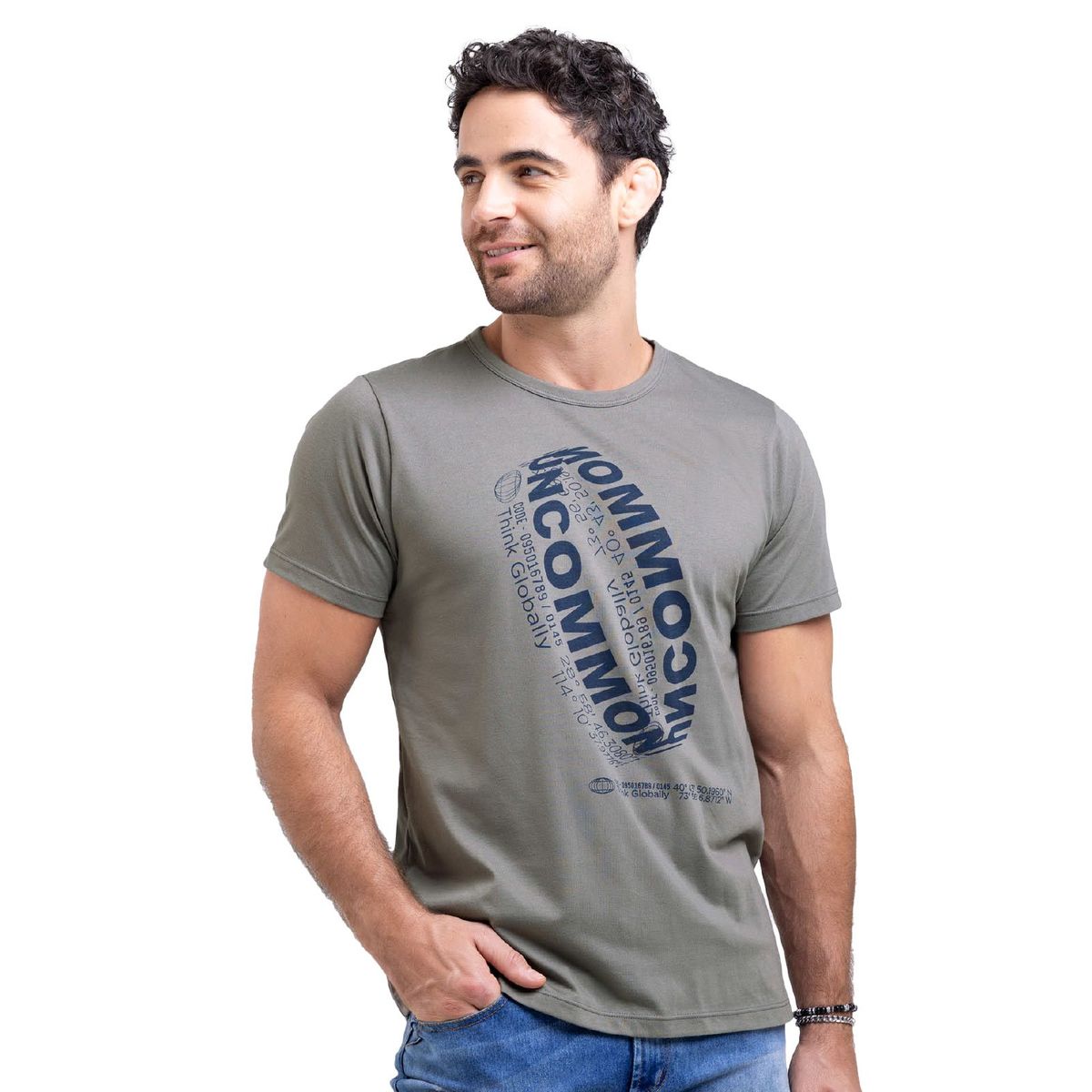 MARKETING PERSONAL - Camiseta Hombre Gris Mp 4054
