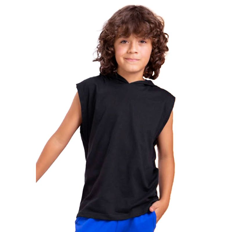 MARKETING PERSONAL - Camiseta Infantil Masculino Negro Mp 3803