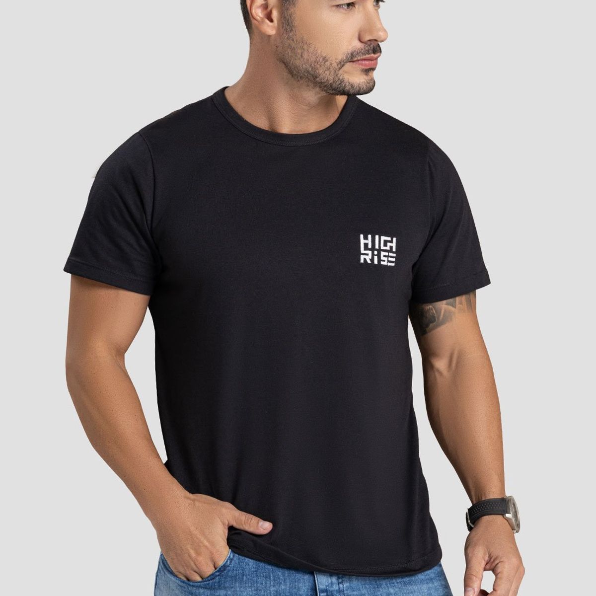 MARKETING PERSONAL - Camiseta Hombre Negro Mp 101746