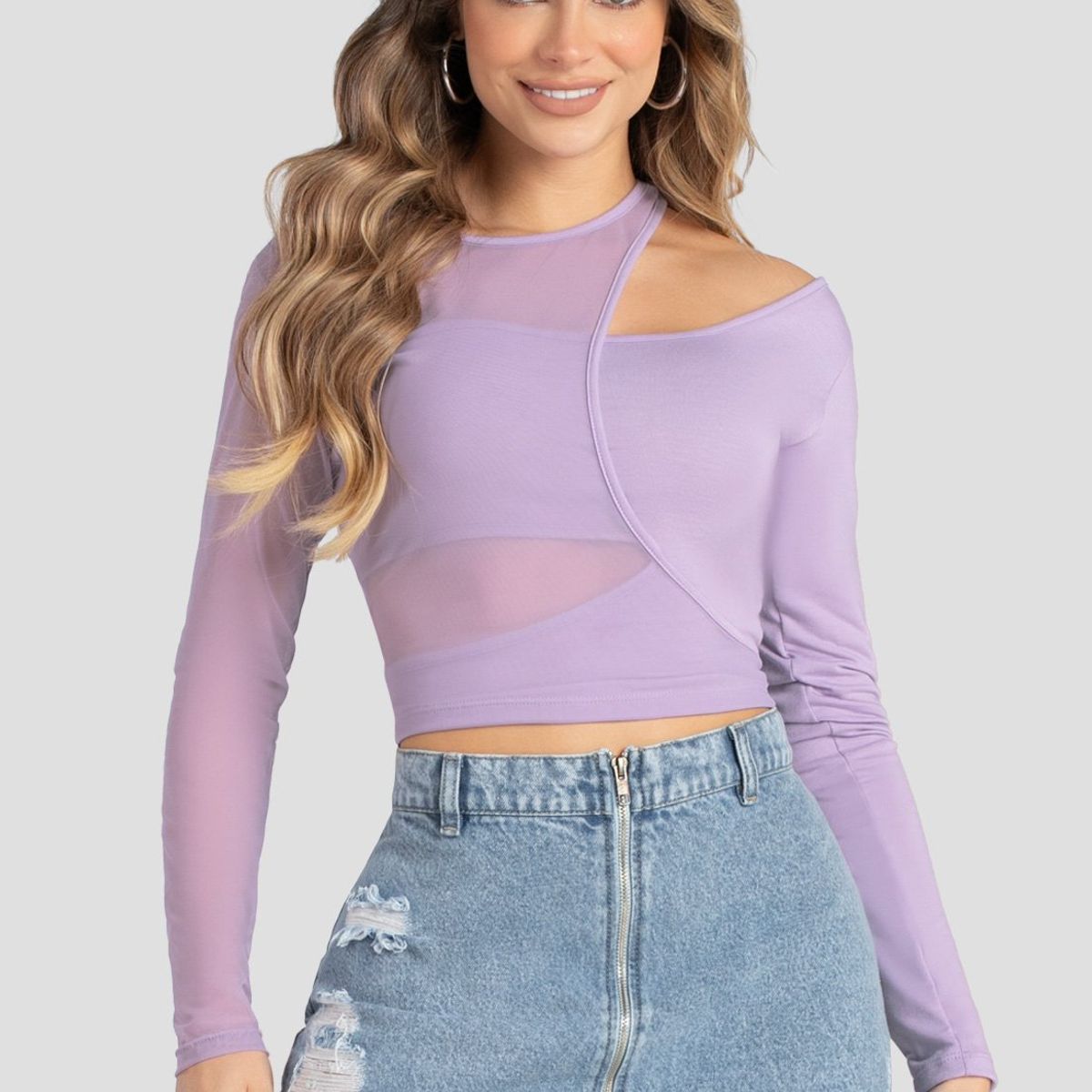 MARKETING PERSONAL - Camibuzo Mujer Lila Mp 102836