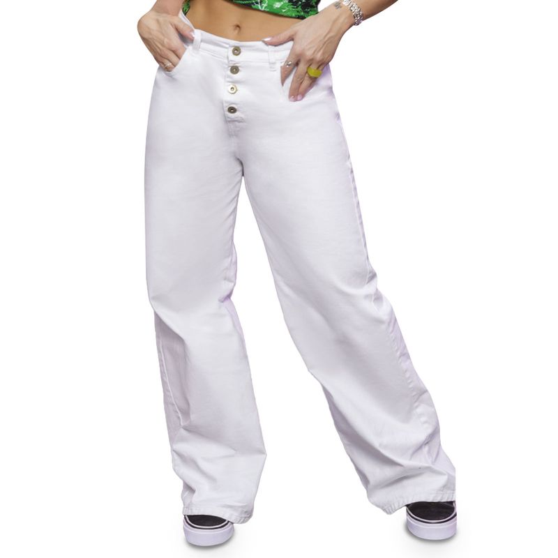 ATYPICAL - Pantalón Mujer Blanco Atypical 5109