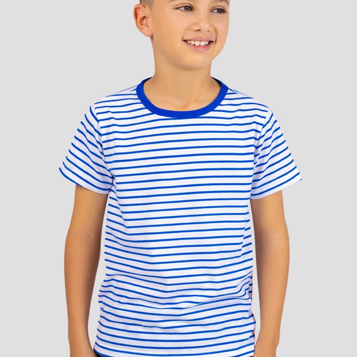 MARKETING PERSONAL - Camiseta Infantil Masculino Azul Rey Mp 101175