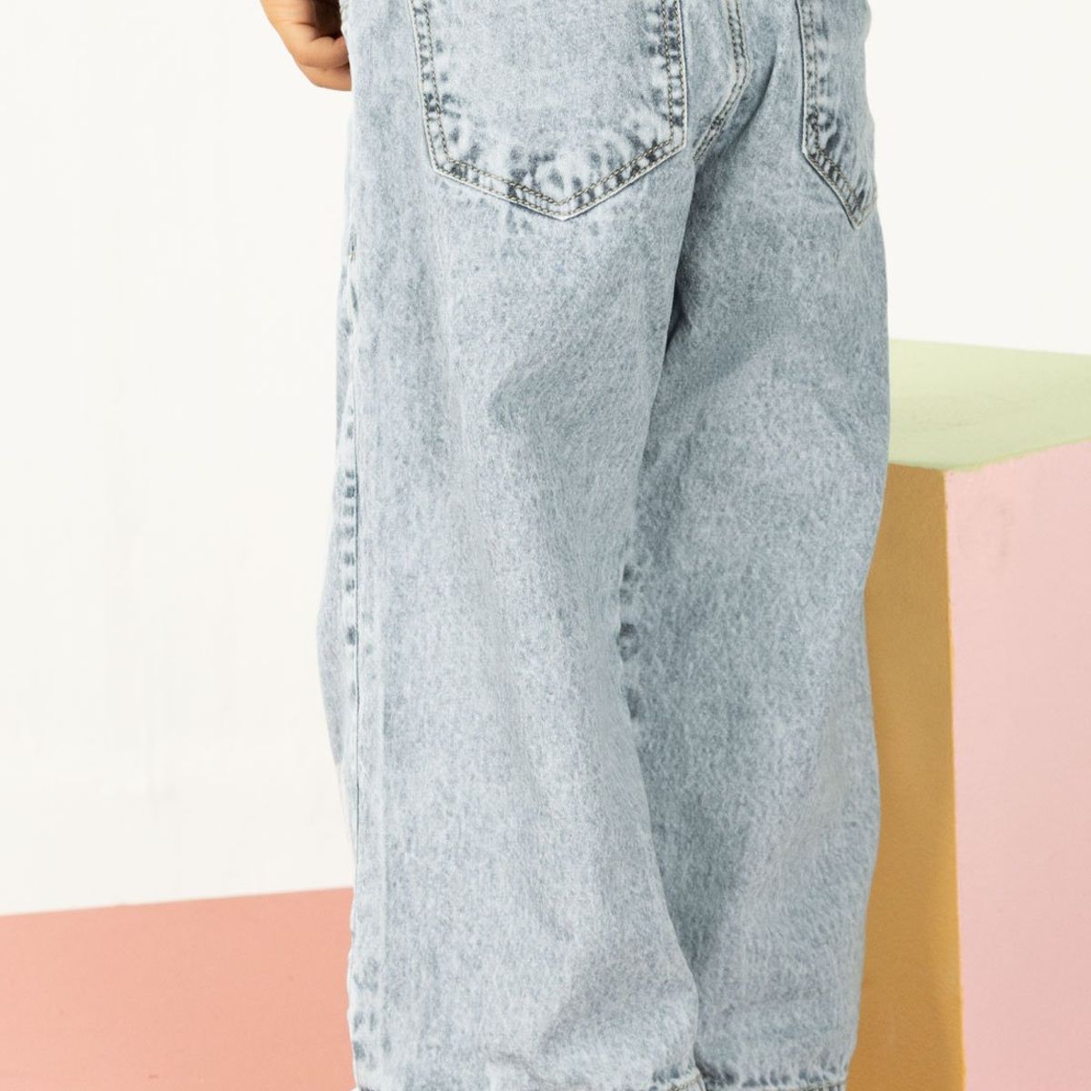 MARKETING PERSONAL - Pantalón Infantil Niñas Azul Claro Mp 103246