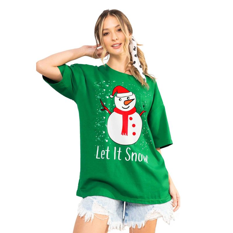 ATYPICAL - Camiseta Mujer Verde Atypical 2757