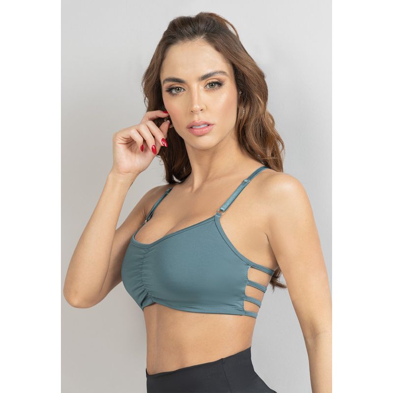 MARKETING PERSONAL - Top Mujer Azul Acero Mp 103012