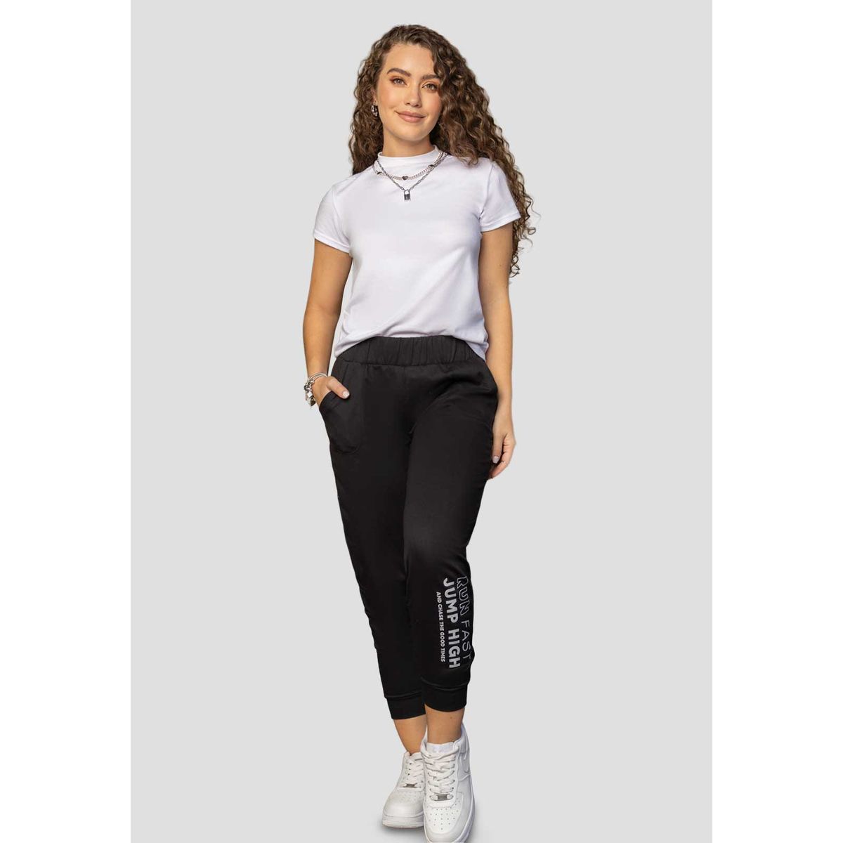ATYPICAL - Jogger Mujer Negro Atypical 1914