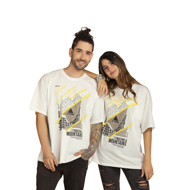 ATYPICAL - Camiseta Mujer Marfil Atypical 9579
