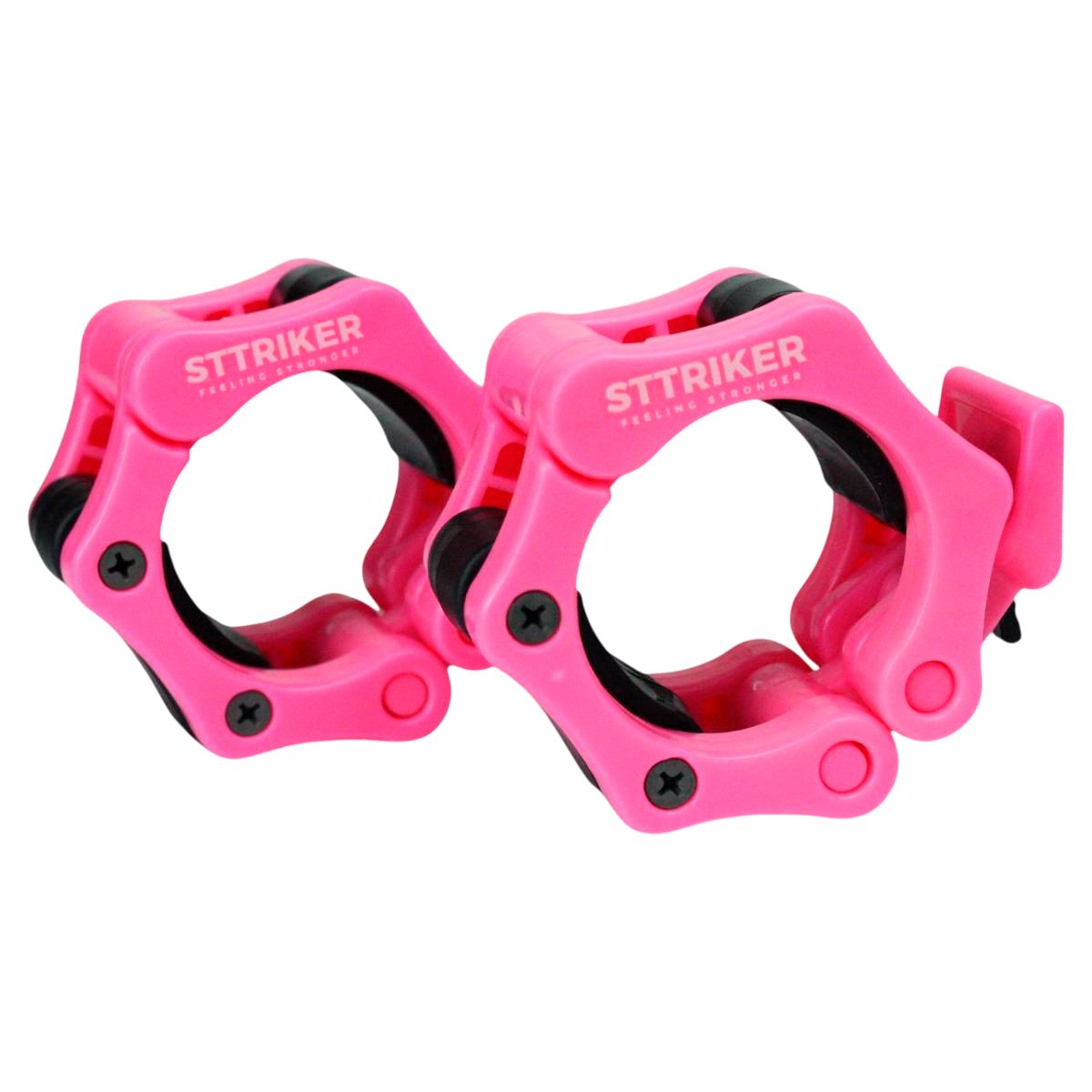 GENERICO - Seguro Barra Olímpica Collarin Tope Clips Profesional Gym x2