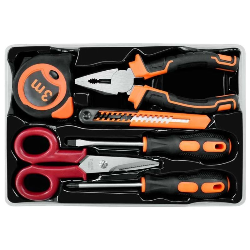 GENERICO - Juego De Herramientas Caja Kit De 6 Pcs