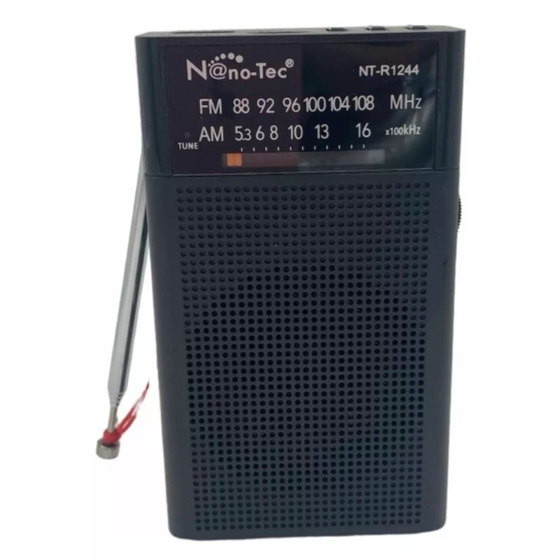  - Radio Portátil Recargable Con Amfm Con Usbtf Vintage
