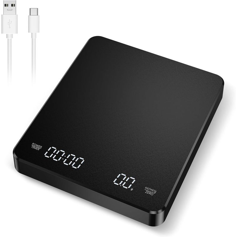 GENERICO - Pesa Balanza Digital Cocina Temporizador Medición 01g A 3kg