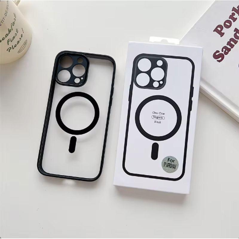GENERICO - Funda MagSafe Carga Inalámbrica para IPhone 11 Negro