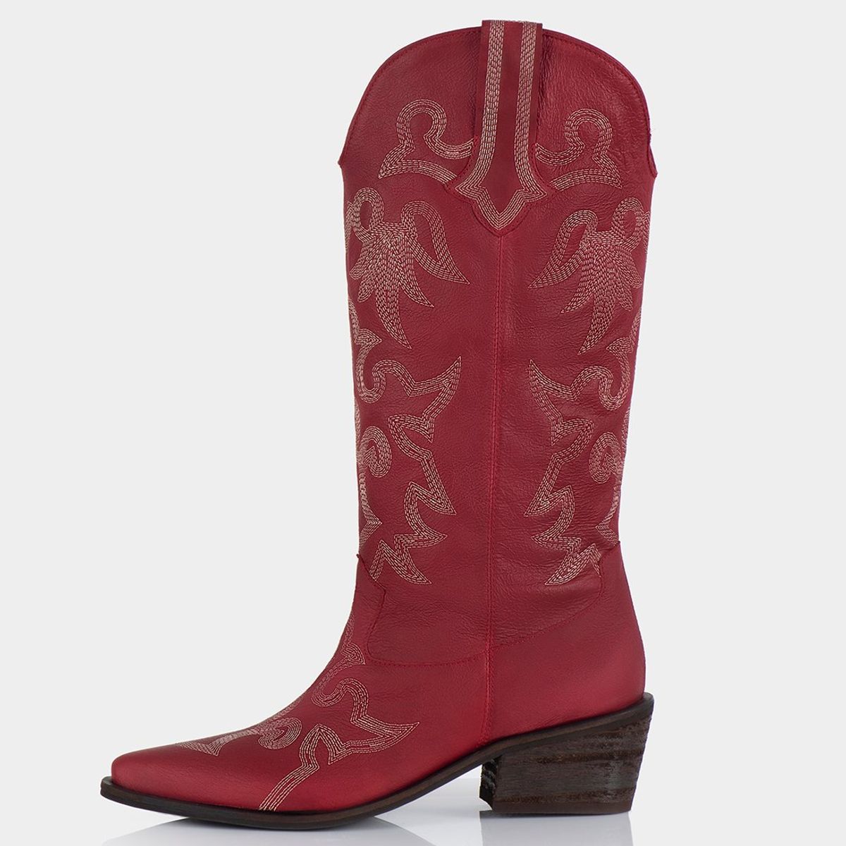 STIVALI - BOTA TEXANA DIONNE RUSTICO ROJO