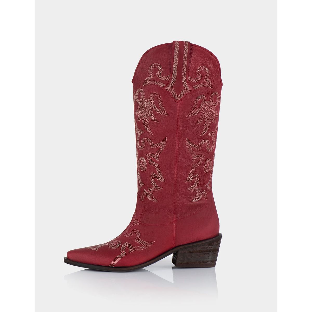 STIVALI - BOTA TEXANA DIONNE RUSTICO ROJO