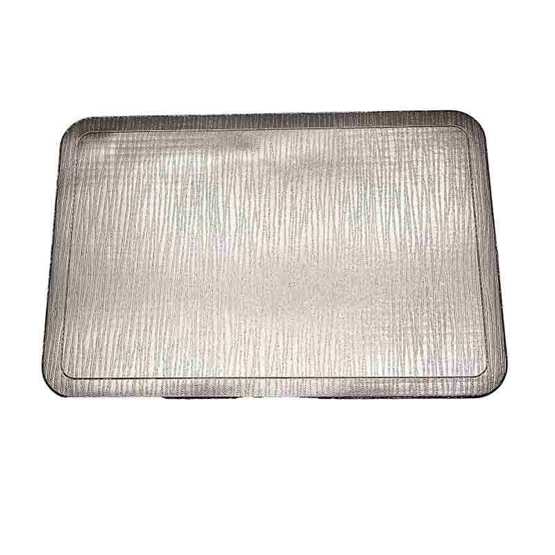 BURICA - INDIVIDUAL PLATEADO TEXTURADO 30X45CM