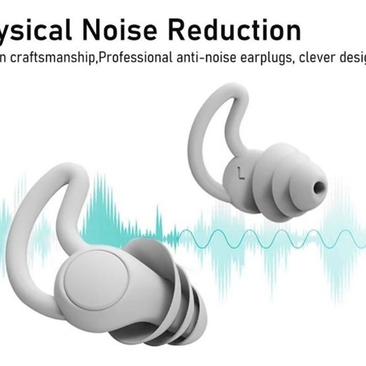 BOUN - Tapones Para Dormir Con Cancelación De Ruido Para Los Oídos