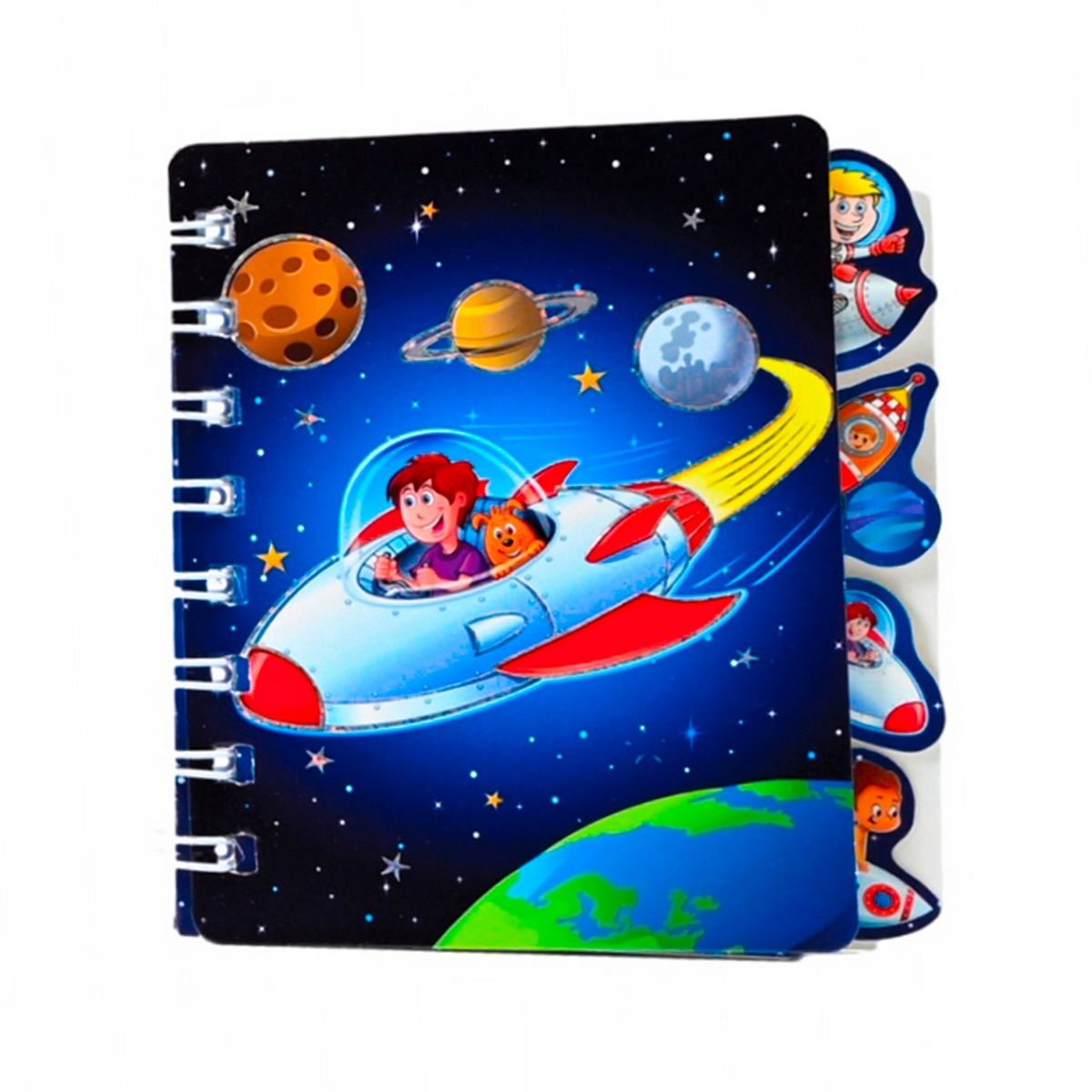 GENERICO - Agenda Libreta Diario Astronauta Con Separadores Astronauta