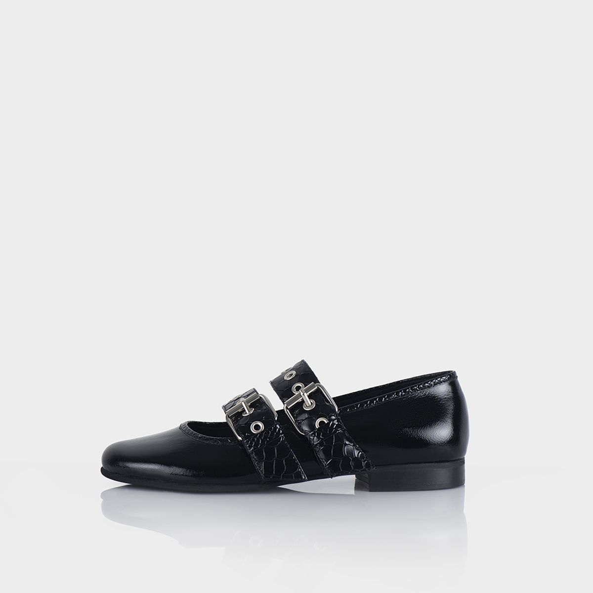 STIVALI - MARY JANE PEYTON BRILLAN X PITON NEGRO