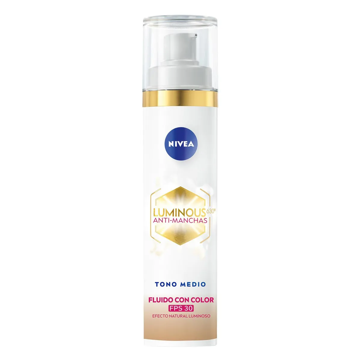 NIVEA - CC Fluido 3-en-1 Nivea Luminous 630 SPF 50 40 ml Tono Medio