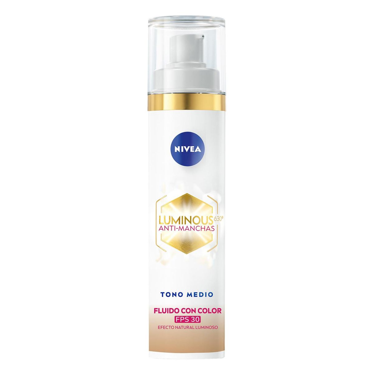 NIVEA - CC Fluido 3-en-1 Nivea Luminous 630 SPF 50 40 ml Tono Medio