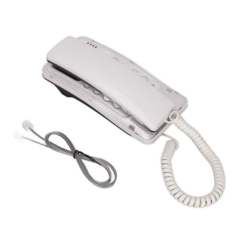 GENERICO - Telefono Fijo Escritorio Mesa Pared Alambrico Kxt-438