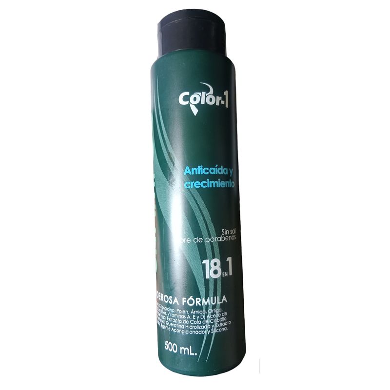 GENERICO - Shampoo Anticaida y Crecimiento 18 en 1  500 ml