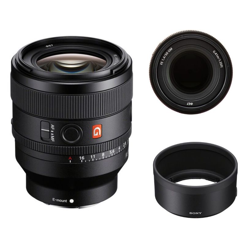 SONY - Lente Sony FE 50mm f14 GM