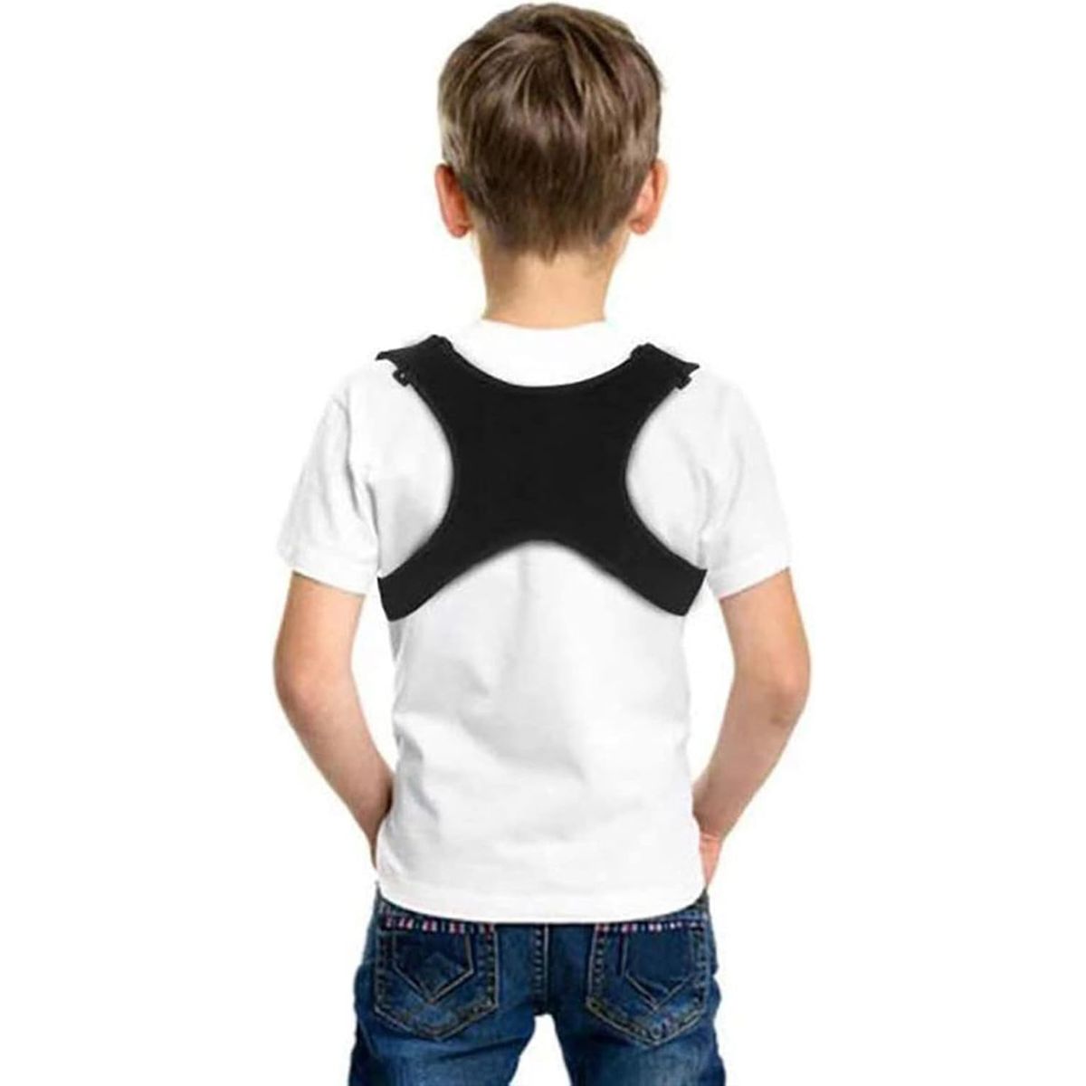 GENERICO - Corrector De Postura Ajustable Para Niños Soporte De Espalda