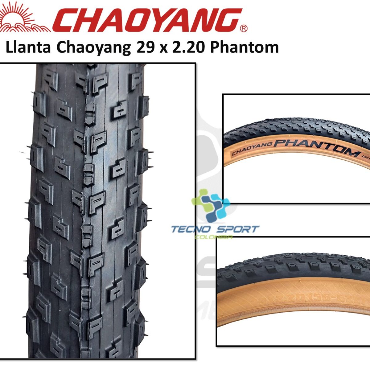 CHAOYANG - Llanta Bicicleta Chaoyang Rin 29 X 2.20 Mtb Ancha