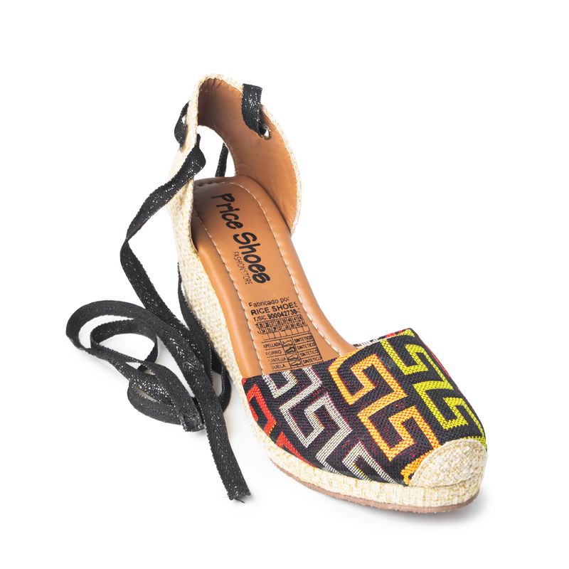 PRICE SHOES - Price Shoes Plataforma Moda Mujer 692A00NEGRO