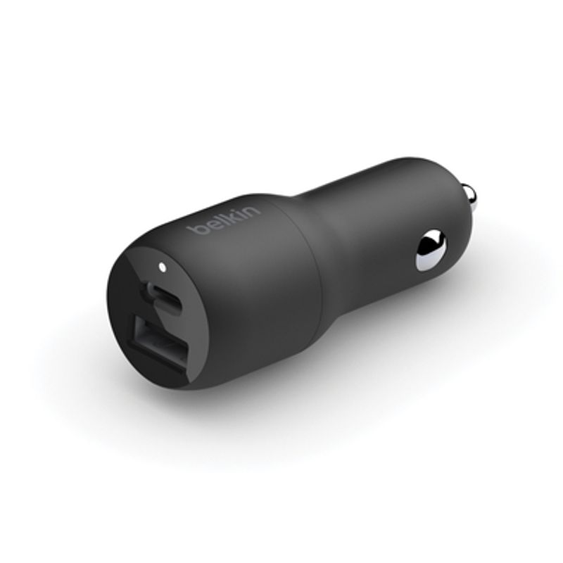 BELKIN - Cargador doble para carro con PPS de 37 W
