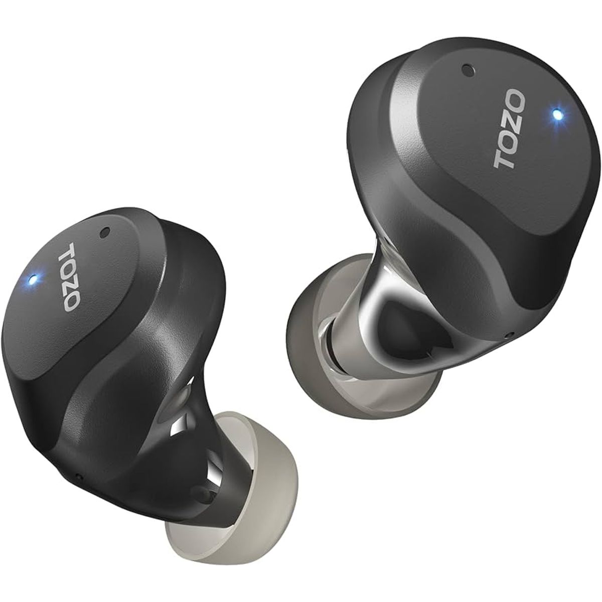 TOZO - Auriculares TOZO NC9 Pro TWS Bluetooth cancelación activa ruido NEGRO