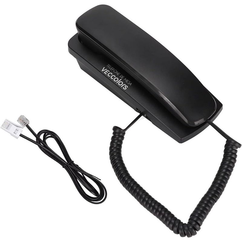 GENERICO - Telefono Fijo Escritorio Mesa Pared Alambrico Kx-t1042