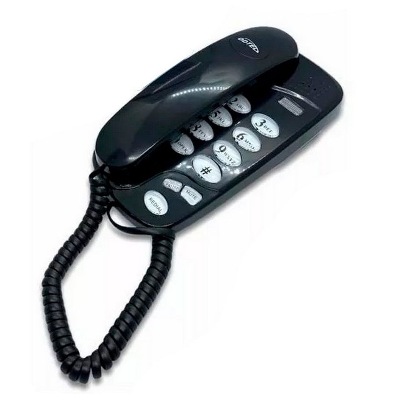 GENERICO - Telefono Fijo Escritorio Mesa Pared Alambrico Kx-t580