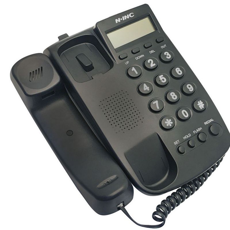 GENERICO - Telefono Fijo Escritorio Alambrico Pantalla Lcd Kx-t078cid