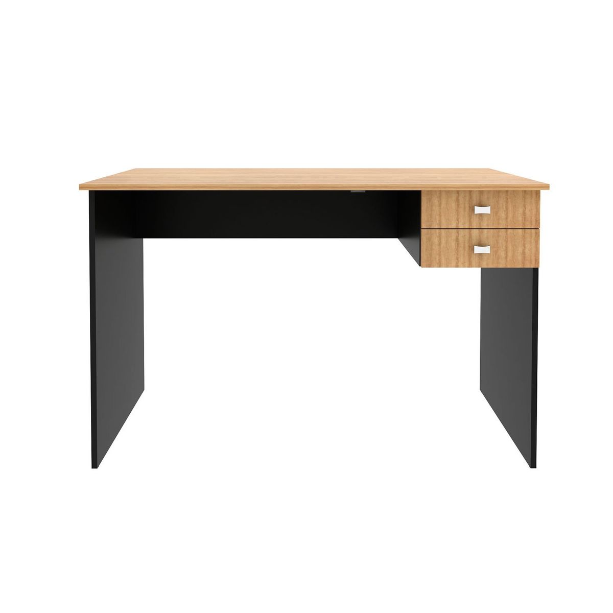BONNO - Escritorio de Oficina Volt Negro - Almendra Bonno