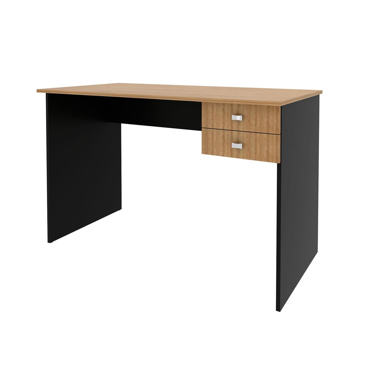 BONNO - Escritorio de Oficina Volt Negro - Almendra Bonno