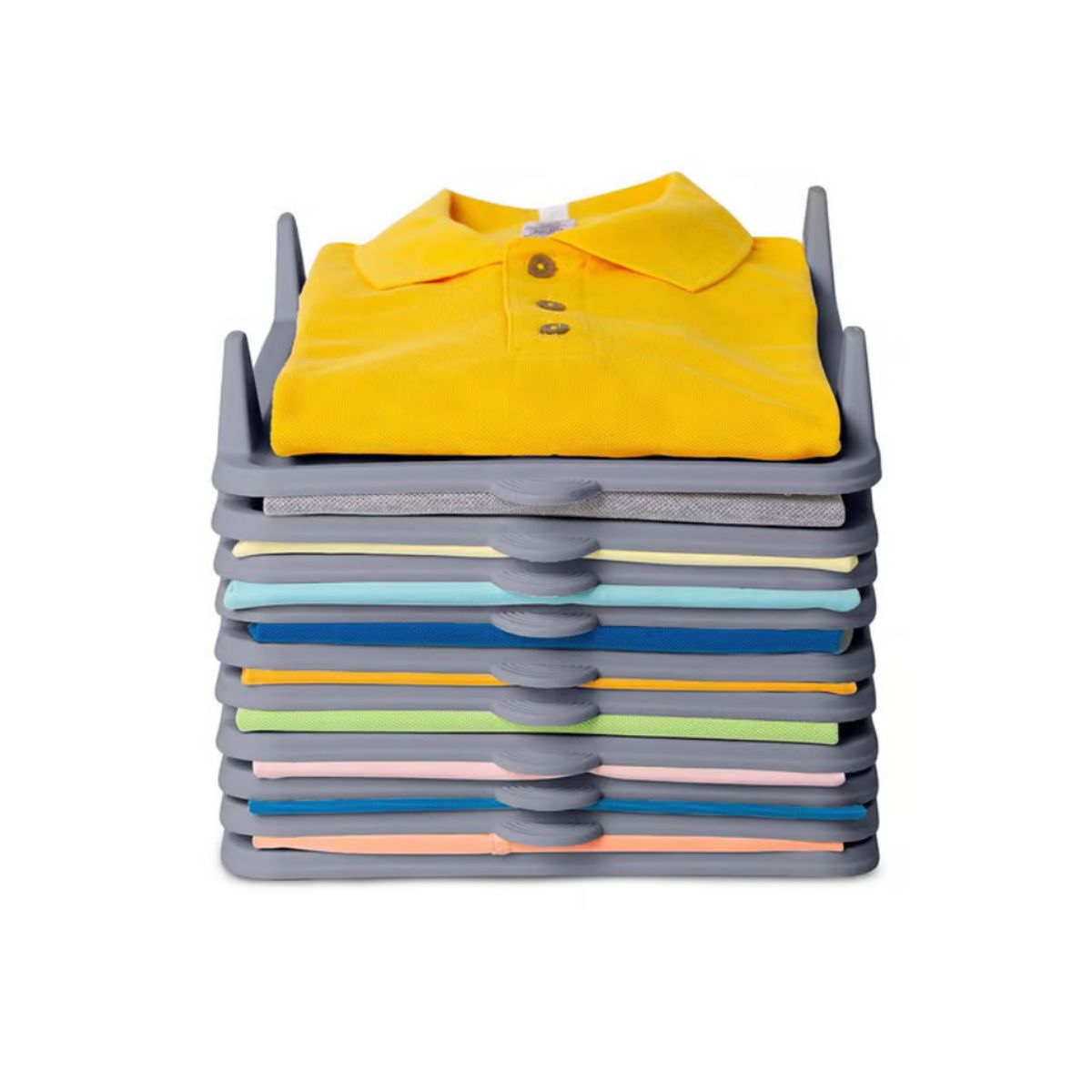 GENERICO - Bandeja Organizador De Ropa Camisas Y Pantalones 10 Unidades