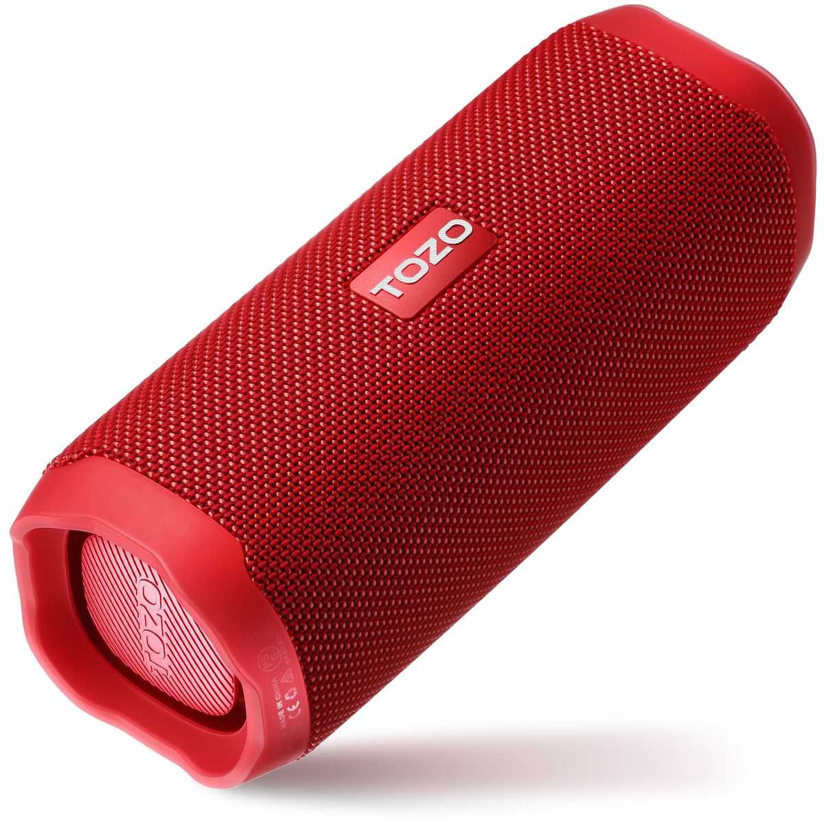 TOZO - Parlante TOZO PA2 Bluetooth controladores duales ROJO