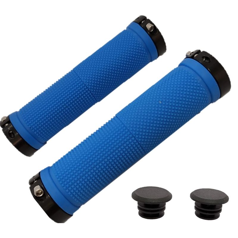 GW - Mangos Gw Grip Puño Manillar Bicicleta Con Anillo Bloqueo