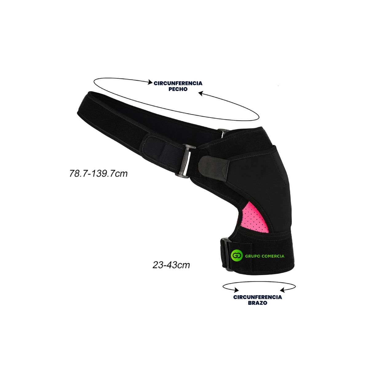 DIANSHENG - Soporte De Hombro Protección De Lesiones Hombrera