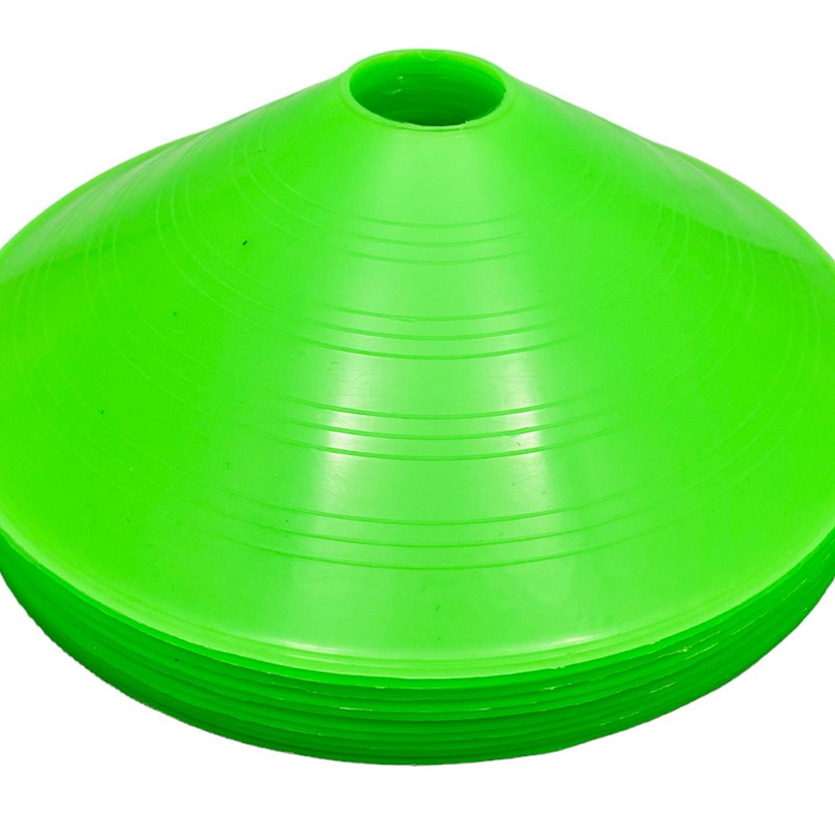 OZONE - Set Por 10 Platillos De Entrenamiento En Polietileno Verde