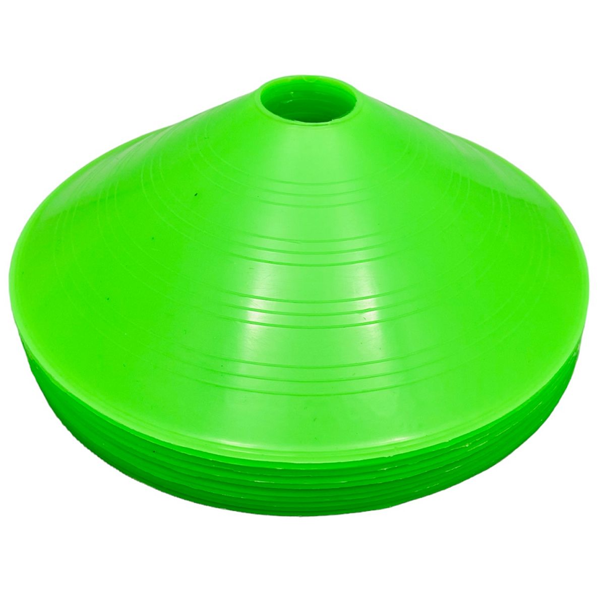 OZONE - Set Por 10 Platillos De Entrenamiento En Polietileno Verde
