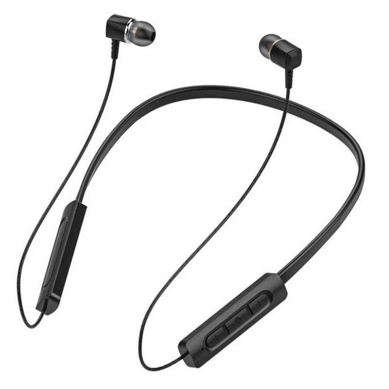 GENERICO - Audífono Bluetooh Diadema Nuca Cuello Microfono Control.