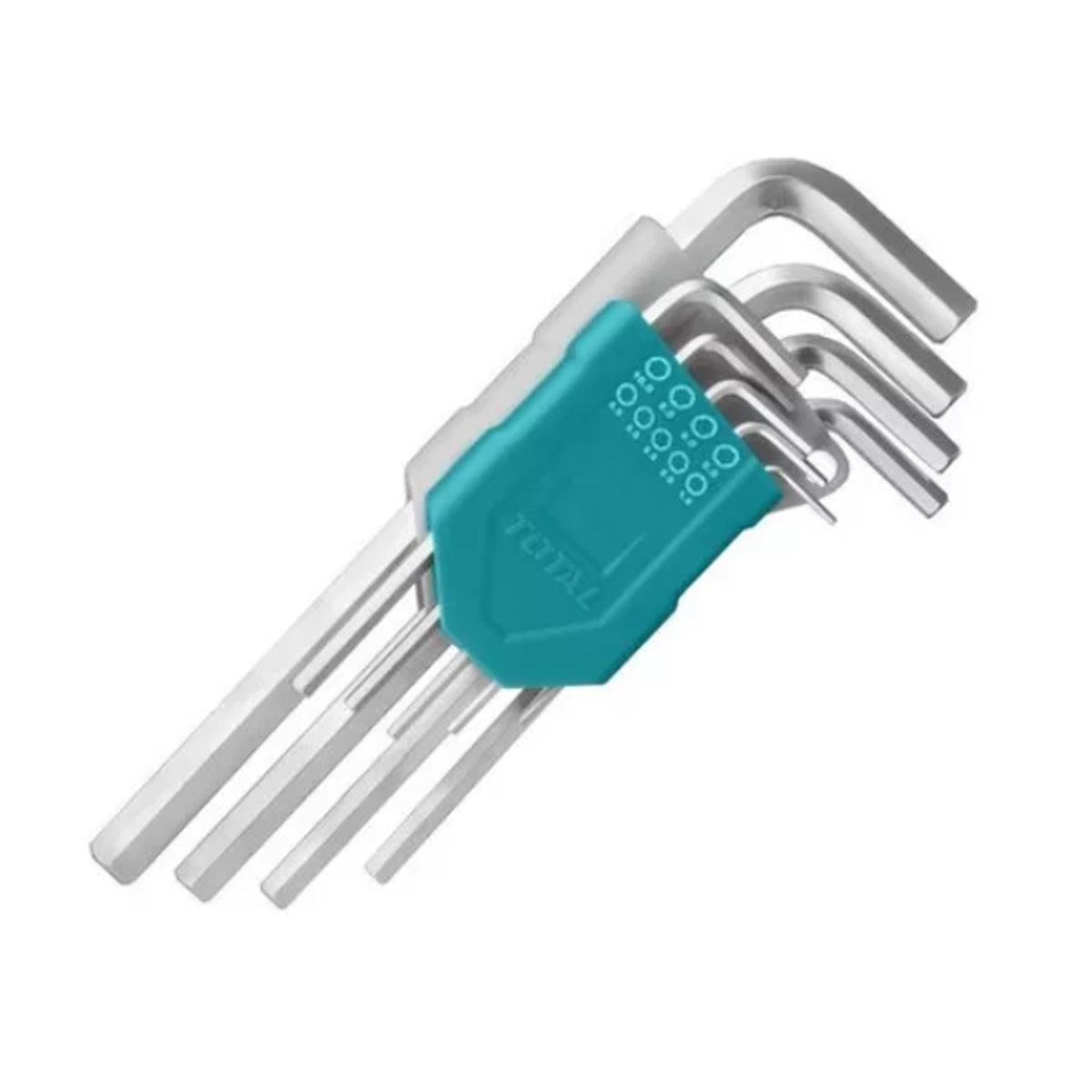 TOTAL TOOLS - Juego Llaves Hexagonales 15-10mm 9pz Total Tools Tht106191