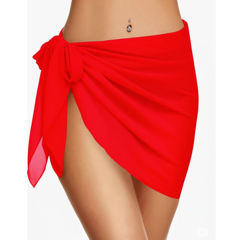RAINBOW MODA - Salida Playa Pareo Salidas de Baño Amarrar Mujer Corto Multiusos