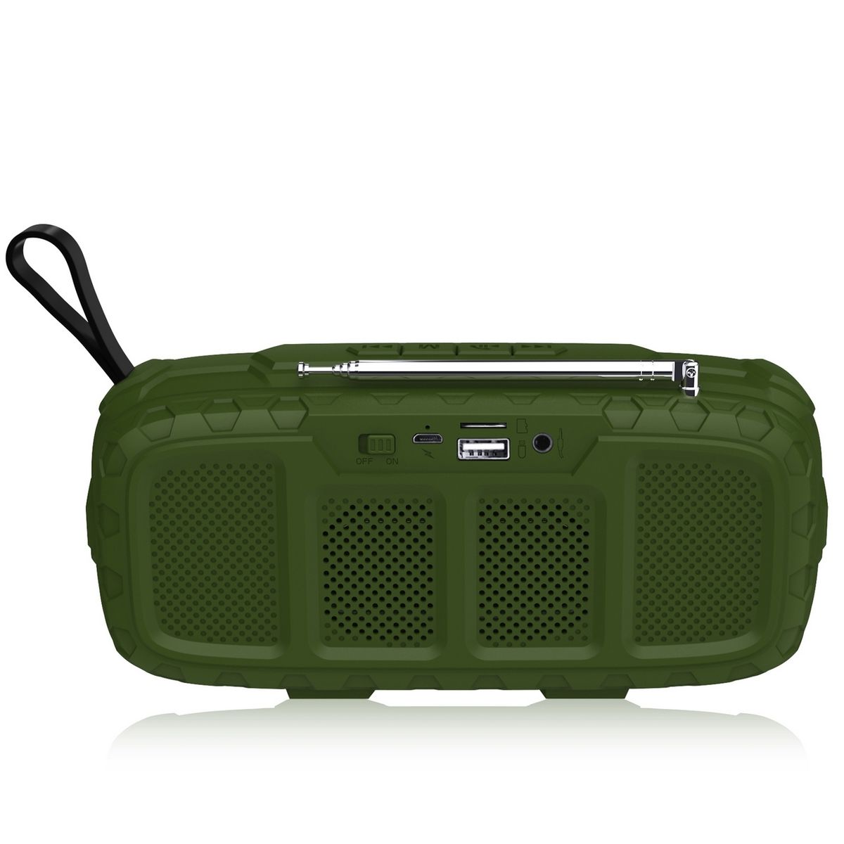 GENERICO - Bocina Parlante Mi Portable Bluetooth Speaker Radio Nr5018fm